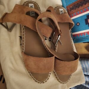 MYRA SANDALS SIZE 8 WITH DUST BAG